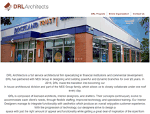 Tablet Screenshot of drlarchitects.com